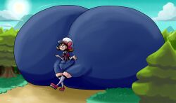 1girls ass_bigger_than_body ass_bigger_than_head ass_bigger_than_torso ass_built_separately colossal_ass enormous_ass gigantic_ass huge_ass hyper hyper_ass massive_ass meat_wall_(body_type) organicgranite tagme wide_hips