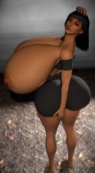 1girls 3d 3d_(artwork) areolae ass big_ass big_breasts black_hair breasts breasts_bigger_than_body breasts_bigger_than_head female female_focus female_only gigantic_breasts huge_breasts human hyper hyper_breasts jamila large_areolae large_breasts massive_breasts nipple_piercing nipple_rings nipples ocelotte red_eyes red_lipstick solo solo_female tagme tan_skin thick_thighs