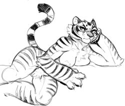 master tigress from dreamworks by guoh
