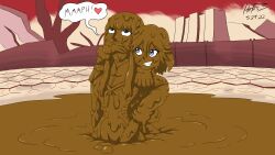 2girls covered_in_mud hefess incest kill_la_kill kiryuuin_satsuki masturbating_other masturbation_through_clothing matoi_ryuuko mud muddy multiple_girls rubbing_pussy sisters tagme yuri