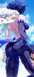 yelan (genshin impact) from genshin impact by uenoryoma