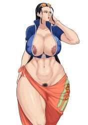 nico robin from one piece by cyberboi