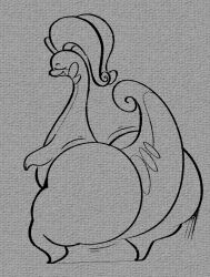 ambiguous_gender ass ass_shake goodra huge_ass motion_lines nintendo pokémon_(species) pokemon pokemon_(species) smokey_blokey thick_thighs video_games wide_hips