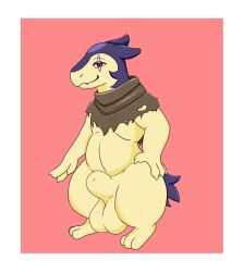 absurd_res animal_genitalia anthro balls big_balls cloak clothing fully_sheathed genitals hi_res hisuian_typhlosion hood hooded male nintendo ori-doggo pokémon_(species) pokemon pokemon_(species) pokemon_legends:_arceus regional_form_(pokemon) sheath solo solo_focus thick_thighs video_games