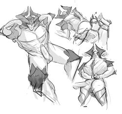 2boys aatrox ass dick erection galio gay ghastlycold league_of_legends male male_only muscles muscular muscular_male nude pecs rimjob rimming riot_games sex tagme