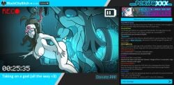 female female_pokemon_protagonist hilda_(pokemon) hyper hyper_penis male male/female pierced_nipples pokemon pokemon_bw pokemon_protagonist pokephilia stomach_bulge straight streaming twitch.tv uxdragon zekrom