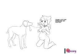 1animal 1girls canine collar completely_nude dreary female femsub feral feral_on_female feral_on_human jaiden jaiden_animations leash leash_and_collar mob_face nude nude_female petplay pregnant tagme zoophilia