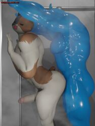 2022 2boys 3:4 3d 3d_(artwork) against_surface against_wall anal anal_sex anthro ass balls big_penis blender_(software) blue_body blue_penis calico_cat digital_media_(artwork) domestic_cat dominant dominant_male duo epic_games erection felid feline felis fortnite fur gay gay_anal gay_domination gay_male gay_sex genitals goo_creature goo_humanoid hands_on_wall humanoid humanoid_genitalia humanoid_penis looking_pleasured male male/male male_penetrated male_penetrating male_penetrating_male mammal meowscles meowscles_(fortnite) mottled muscular muscular_anthro muscular_male nipples nude open_mouth penetration penis piebald rippley rippley_(fortnite) sex shower shower_sex slurp_(fortnite) smile smokedaddy submissive submissive_male video_games white_body