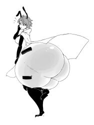 animal_humanoid ant arthropod arthropod_humanoid ass big_ass bottom_heavy honey honeypot_ant huge_ass huge_butt insect_girl insects stuck thick thick_thighs thighs unknown_artist