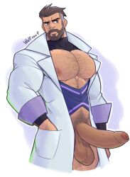 professor turo from pokemon by wolf con f
