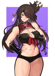 beidou (genshin impact) from genshin impact by ninra