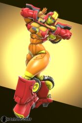 armor armored_female breasts cybertronian female jojo_pose komradederp original_character robot robot_female robot_girl robot_humanoid thick_thighs transformers