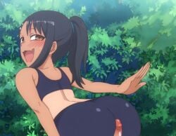 1girl 1girls ass assjob booty buttjob disembodied_penis femdom hayase_nagatoro nagatoro_hayase penis penis_between_ass please_don't_bully_me,_nagatoro screencap screenshot_edit