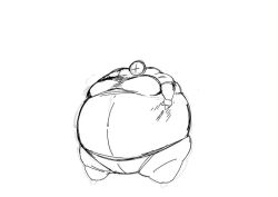 big_breasts blueberry_inflation breasts female kaiga_beast1123 spherical_inflation sunken_head sunken_limbs tagme thick_thighs video wide_hips