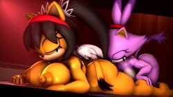 2girls 3d animated anthro blaze_the_cat catgirl cunnilingus furry honey_the_cat huge_breasts huge_butt loop orange_fur purple_fur sfm sonic_(series) sonic_the_hedgehog_(series) sound source_filmmaker tagme tail thatknowndude tongue_out video yuri