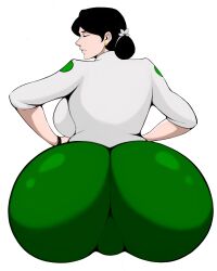 ass ass_focus big_ass big_booty big_breasts burmese_teacher closed_eyes english_text female hi_res htetlin milf myanmar myanmar_(burma) myanmar_teacher nice_ass oc original_character solo uniform_top