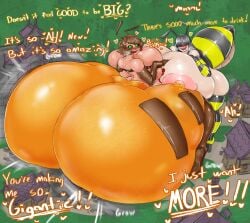 animal_humanoid ant arthropod arthropod_humanoid ass ass_body ass_expansion beepunz big_ass bottom_heavy expansion honey honeypot_ant huge_ass huge_butt insect_girl insects samantha_(beepunz) stuck thick thick_thighs thighs yuri