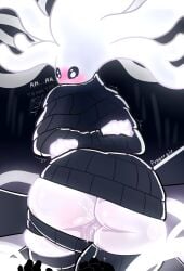 after_sex ass blush bondage crying cum_drip cum_in_pussy cum_inside cum_leak dialogue giantess goddess holding_penis hollow_knight horns insect_girl insects moaning pale_skin peppergiz plant_girl pov pussy_ejaculation pussy_ejaculation_while_penetrated pussy_juice pussy_juice_drip relief roots self_upload shaking size_difference small_penis small_penis_adoration squirting thighs tied white_lady_(hollow_knight)