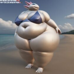 4k ai_generated anthro axolotl bbw beach belly belly_button big_ass big_belly big_butt fat fat_ass female female_only highres hips huge_belly huge_hips huge_thighs large_butt massive_ass massive_breasts massive_butt massive_thighs matronai_(artist) morbidly_obese morbidly_obese_anthro morbidly_obese_female obese obese_anthro obese_female overweight overweight_female patreon patreon_username pinup sagging_breasts solo solo_female ssbbw stable_diffusion swimsuit tammy_giles_(tvc) the_vermander_curse thick thick_legs thick_thighs thighs twitter_username wide_hips zed_technician_games