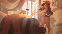 battle academia ezreal from battle academia series by hornyx