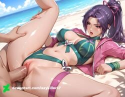 1boy 1girls ai_assisted ai_generated asian asian_female ass assassin beach beautiful breasts laying lazykiller07 legs_spread marvel marvel_comics marvel_rivals moaning ninja open_mouth outdoors penetration penis penis_in_pussy perfect_ass perfect_body psylocke psylocke_(breezy_butterfly) psylocke_(marvel_rivals) pussy_juice pussy_juice_drip pussy_juice_trail rough_sex sex sex_from_behind solo_focus spread_legs straight thick_ass thick_thighs vaginal_penetration vaginal_sex vengeance_psylocke wet_pussy younger_female