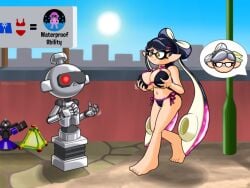 2girls artist_logo artist_watermark ass_cheeks bacontactician barefoot belly belly_button big_breasts bikini black_bikini black_hair bluesky_logo bluesky_username boobs_bigger_than_head boobs_bigger_than_torso breast_grab breasts breasts_bigger_than_ass breasts_bigger_than_head breasts_bigger_than_torso butt_cheeks callie_(splatoon) confused confused_expression confused_face confused_look copy_machine_(splatoon) curvy curvy_body curvy_female curvy_figure enormous_boobs enormous_breasts enormous_tits eyelashes fat_boobs fat_breasts fat_tits feet giant_boobs giant_breasts giant_tits hips hips_grab holding_boobs holding_breast holding_breasts huge_boobs huge_breasts large_boobs large_breasts large_tits marie_(splatoon) milkers mole mole_under_eye mommy_milkers moving_breasts multicolored_hair navel nintendo pale-skinned_female pale_skin pink_hair pink_highlights plump_boobs plump_breasts plump_tits robot round_boobs round_breasts round_tits sexy_boobs sexy_breasts sexy_tits splatoon splatoon_(series) suggestive suggestive_gesture suggestive_look summer tacticalbacon84 thick_boobs thick_breasts thick_tits tits_bigger_than_head tits_bigger_than_torso titties watermark white_hair wide_hips yellow_eyes