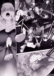 beelzebub blasphemy fly gigantic_fly insectophilia insects jutai_tsuge_haji nun sinning smomo_(artist)