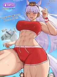 gold ship (racehorse) from umamusume by cheekie0