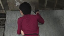 3d 3d_animation ada_wong animated censored dantesfm doggy_style pov pov_male semi_nude tagme uncensored_version_at_source video