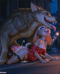 1boy ahe_gao ai_generated alley anthro balls big_penis canid canine canis cum cum_drip cum_in_pussy cum_inside cum_pool cumpool female full_nelson fur furry high_resolution highres hires huge_cock judy_hopps lagomorph large_penis male no_panties panzglard penis penis_in_pussy pussy rabbit sex size_difference stomach_bulge sweat tongue tongue_out torn_clothes torn_clothing vaginal_penetration wolf zootopia zootopia_2