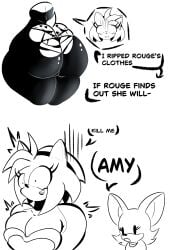 amy rose from sonic (series) by gelycall