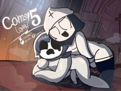 2boys alien alien_boy alien_humanoid alien_male anal anal_sex animated ass blush cos-18only daniel_(gteven_das) dick dick_in_ass dominant domination/submission friday_night_fever friday_night_funkin friday_night_funkin_mod gay gay_anal gay_domination gay_male gay_sex gif gteven_das humanoid male male/male male_only n_hiss naked_male nun nun_hat penetration penis rule_63 sex submissive submissive_male taki_(fevertown) white_body white_skin