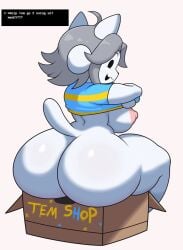 temmie (undertale) from undertale by jutsapostion