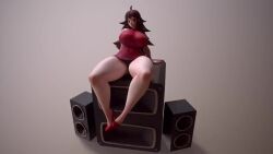 1girls 3d animated big_ass big_breasts female fnf friday_night_funkin girlfriend_(friday_night_funkin) large_ass large_breasts light-skinned_female light_skin no_sound tagme thick_ass thick_thighs turntable_(animation) usukeninja video voluptuous wide_hips