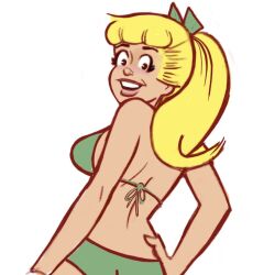 archie_comics betty_cooper bikini blonde_hair cabinet_of_curiousities human pale_skin swimwear