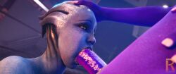 3d aria_t'loak asari asari_futanari blowjob blowjob_face blue_breasts blue_eyes blue_skin blue_tits breast_grab breast_squeeze breasts_out cheating cheating_girlfriend cheating_wife comic_page cucked_by_futa cuckold dick_grab dick_on_face dominant dominant_futanari female futa_on_female futanari image_set kneeling liara_t'soni mass_effect netorare nipples ntr pov precum purple_skin realium3d self_upload