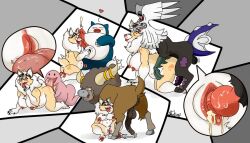 anthro balls feral furry knot large_breasts lickitung original_character penis pokemon pokemon_bw pokemon_rgby pokemon_sm pokemon_team silvally