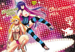 2futas amatake_akeo angel black_hair black_hair_bottom black_nails blonde_hair blonde_hair_on_black_hair blonde_hair_top blue_eyes blush breasts bulge cameltail collar corset dickgirl domination earrings feet futa_only futanari high_heels intersex inverted_nipples jewelry large_breasts light_hair_on_dark_hair long_hair nail_polish nipples open_shoes panties panty_&_stocking_with_garterbelt panty_anarchy pole pole_between_ass purple_hair purple_nails ribbon sandals shoes sisters small_penis smile stocking_anarchy stripper stripper_pole thighhighs toenail_polish toes underwear