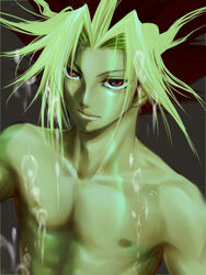 after_sex cum male male_only muscle solo yami_yugi yaoi yu-gi-oh! yuu-gi-ou_duel_monsters