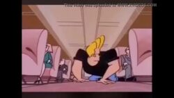 1boy 1girls 2d anal anal_mating_press anal_sex animated artist_request cartoon_network clown clown_girl female honkers_the_clown johnny_bravo johnny_bravo_(series) large_ass large_penis light-skinned_male light_skin low_res lowres male mating_press meme moaning mp4 repost sex sound tagme video white_skin