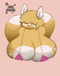 anthro ass big_ass big_breasts breasts dogs gothicc_komy_(artist)