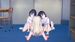 asobi_asobase softcore tagme threesome