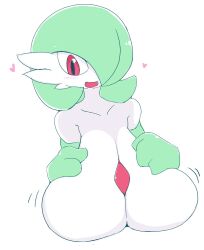 anthro big_breasts breasts female gardevoir pokémon_(species) pokemon pokemon_(species) runbasamba tagme