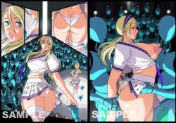 1girls 2boys ass_cleavage baby_doll_(sucker_punch) blonde_hair blue_eyes butt_crack comic eiden faceless_male female female_focus female_only human_penetrated robot robot_on_human robot_penis sample school_uniform schoolgirl sex_machine skimpy skimpy_clothes sucker_punch tagme