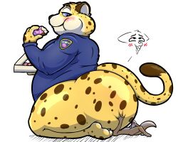 ahe_gao anal anthro ass belly benjamin_clawhauser big_butt big_penis blue_eyes blush blush_lines bodily_fluids bottomless bubble_butt butt_grab canid canine chappystick cheetah chubby_anthro chubby_male clothed clothed/nude clothing dessert disney doughnut duo eating eating_food erection felid feline fennec finnick food fox from_side fur genital_fluids genitals glistening glistening_body hand_on_butt hi_res huge_butt huge_hips huge_thighs looking_at_another looking_back looking_down looking_pleasured male male/male mammal multicolored_body multicolored_fur nude obese obese_anthro obese_male oral overweight overweight_anthro overweight_male penis police precum presenting presenting_hindquarters rimming sex shirt shirt_only size_play slim spots spotted_body thick_thighs topwear topwear_only two_tone_body two_tone_fur uwu wide_hips yellow_body zootopia