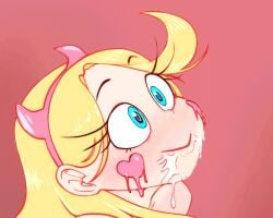 1boy 1girls animated blonde blonde_hair blue_eyes cock_hungry cock_worship cum cum_in_mouth cum_on_face cum_on_tongue cumshot cute drinking_cum ejaculation facial mahmapuu open_mouth opening_mouth partial_male star_butterfly star_vs_the_forces_of_evil swallowing swallowing_cum tongue_out