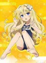 alice_kisaragi blonde_hair blue_eyes combatants_will_be_dispatched! female