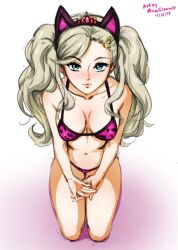 ann takamaki from persona by minacream