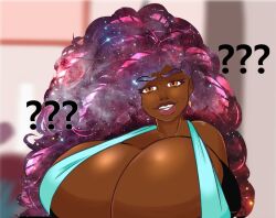 big_breasts breasts dark-skinned_female dwps female meme tagme