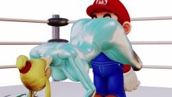 3d anilingus_through_clothes animated ass_on_face crossover edit femdom kishi longer_than_30_seconds male_domination mario mario_(series) metroid moaning mp4 nintendo samus_aran sound super_smash_bros. video